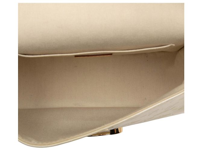 Borsa a tracolla Louis Vuitton Monogram Vernis Bellflower GM gialla Giallo - vista 4