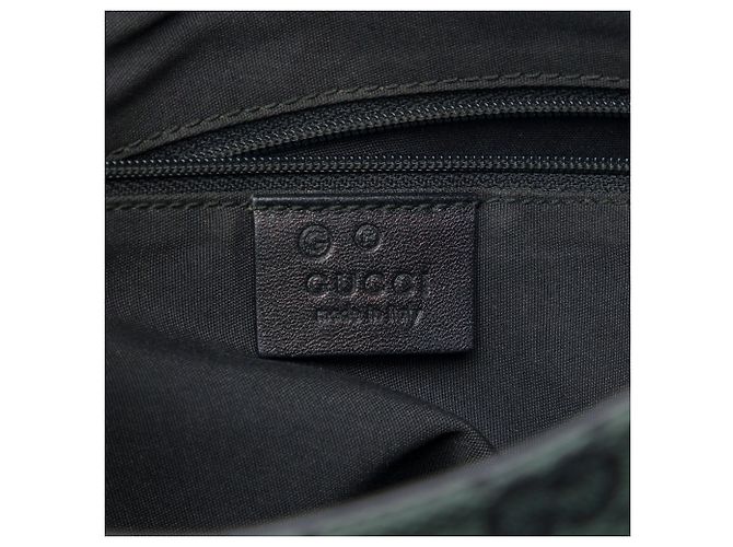 Borsa a tracolla Gucci GG Canvas verde - vista 5