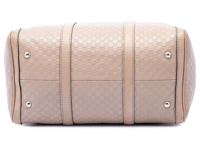 Borsa satchel Gucci Medium Microguccissima Joy Boston Bag marrone - vista 3