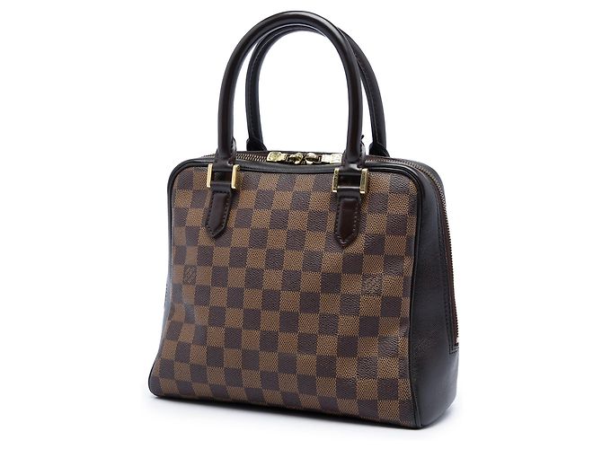 Borsa Louis Vuitton Damier Ebene Brera marrone - vista 2