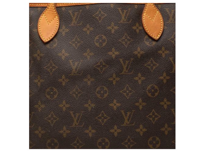 Borsa Tote Louis Vuitton Monogram Neverfull MM marrone - vista 6