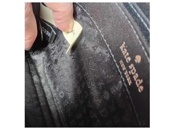 Kate Spade New York Black Leather Zip Around Wallet - view 4