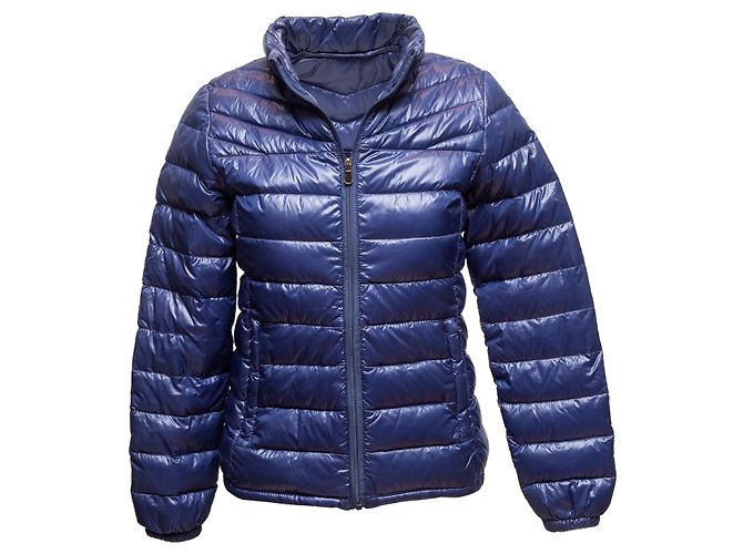 Moncler Daunensteppjacke Navy Designer Größe 1 Blau - Ansicht 2