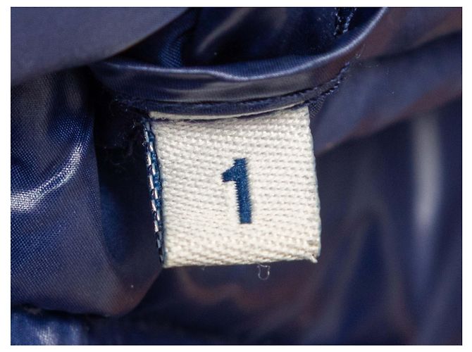 Moncler Daunensteppjacke Navy Designer Größe 1 Blau - Ansicht 8