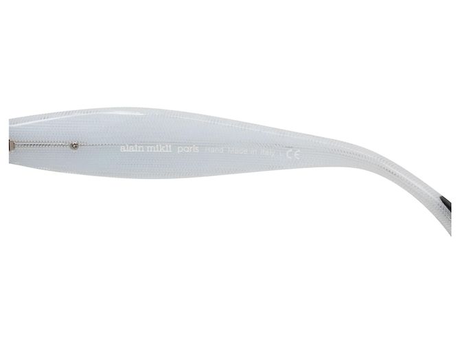 Gafas de sol oversized Alain Mikli White & Black Blanco - vista 4