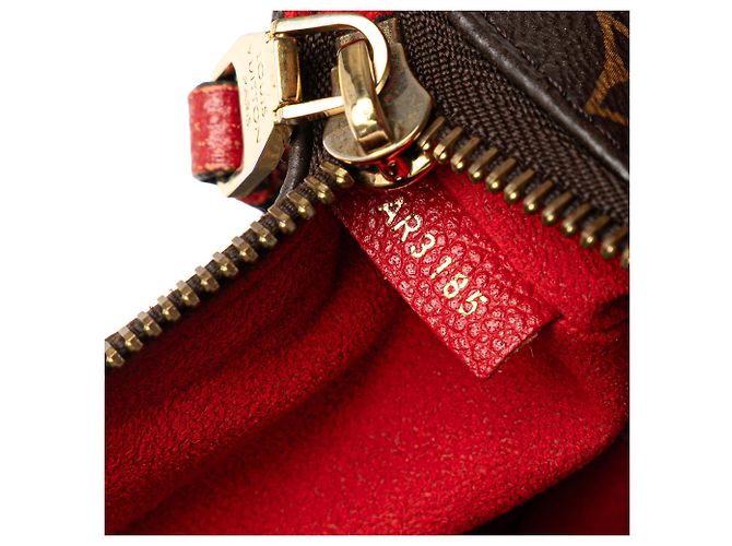 Borsa a tracolla Louis Vuitton Monogram Twice marrone - vista 6