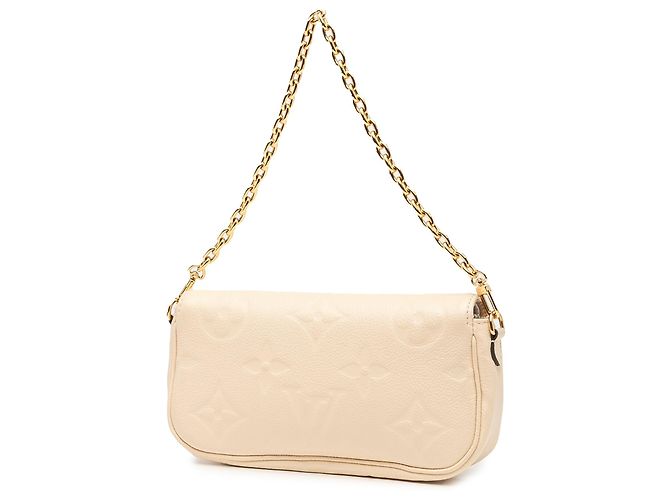Borsa a tracolla Louis Vuitton Monogram Empreinte Giant Ivy beige - vista 2