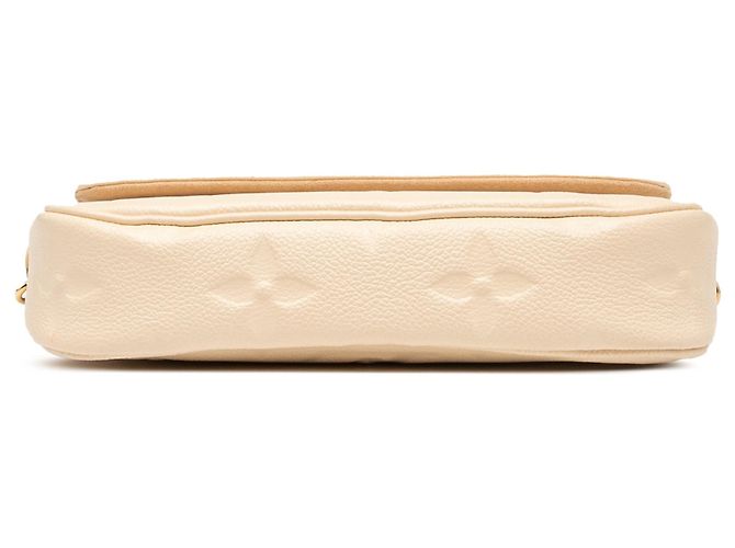Borsa a tracolla Louis Vuitton Monogram Empreinte Giant Ivy beige - vista 3