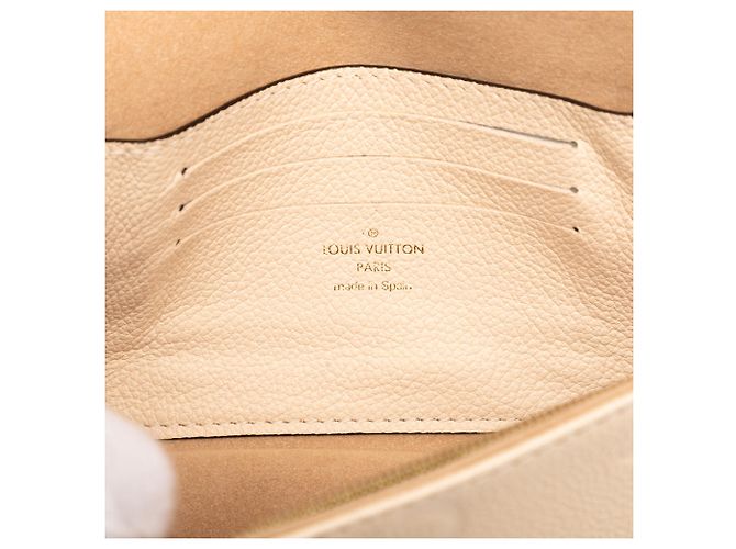 Borsa a tracolla Louis Vuitton Monogram Empreinte Giant Ivy beige - vista 5