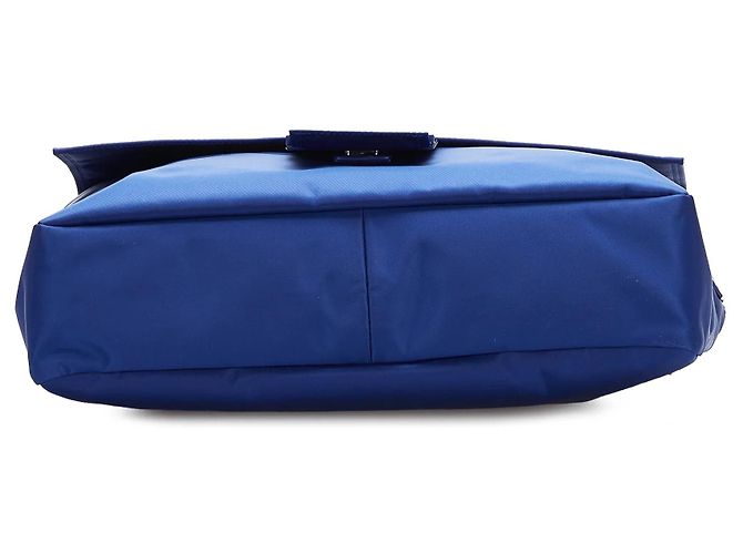 Borsa a tracolla Blue Fendi FF Lock - vista 4