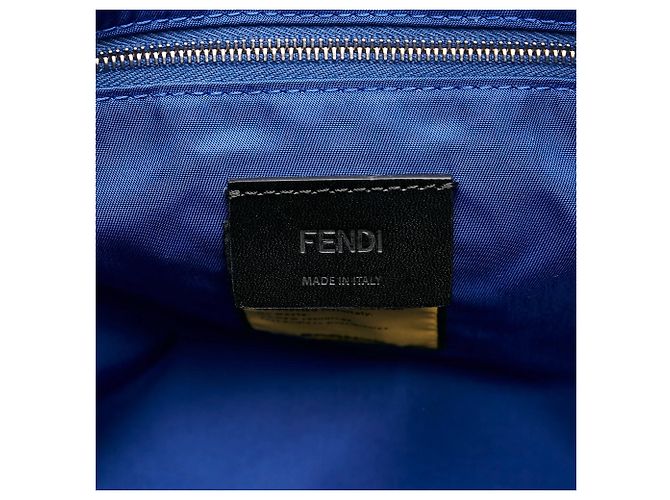 Borsa a tracolla Blue Fendi FF Lock - vista 6