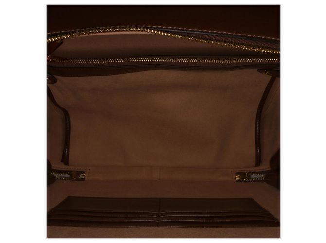 Borsa satchel Gucci GG Supreme Azalea Box marrone - vista 7