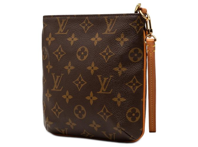 Clutch Louis Vuitton Monogram Partition marrone - vista 2