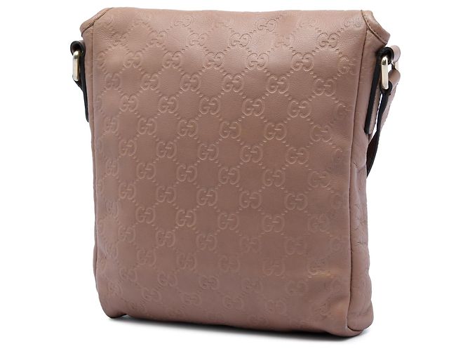 Borsa a tracolla Gucci Guccissima marrone - vista 2
