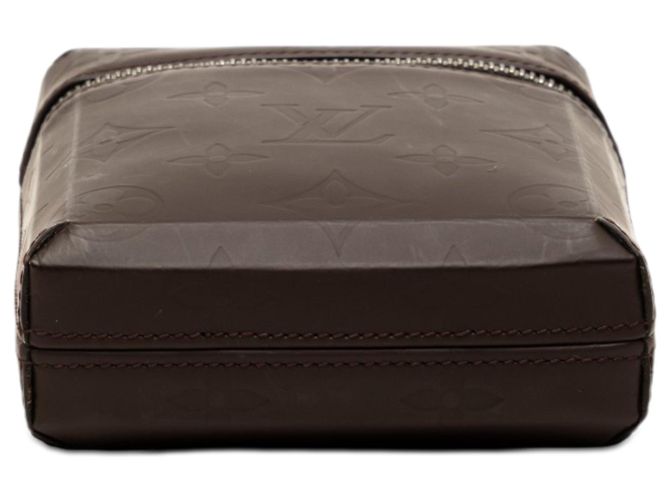 Pochette da cintura Louis Vuitton Monogram Glace marrone - vista 3