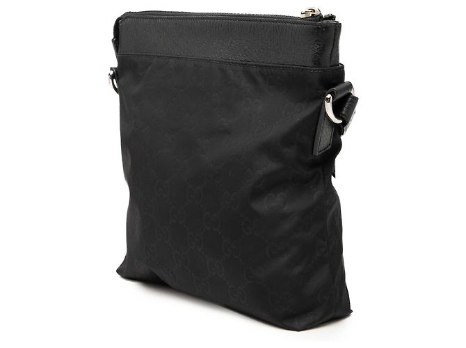 Borsa a tracolla Gucci GG Nylon nera Nero - vista 2