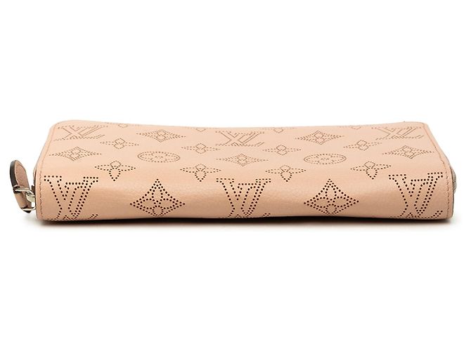 Cartera larga Zippy Monogram Mahina Louis Vuitton rosa - vista 3