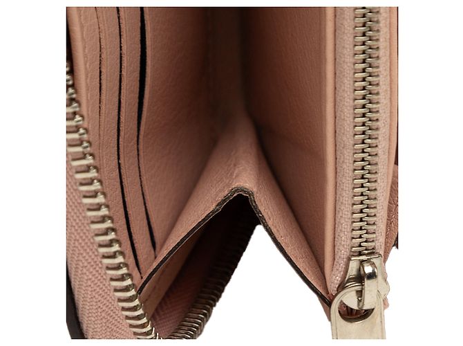 Cartera larga Zippy Monogram Mahina Louis Vuitton rosa - vista 6
