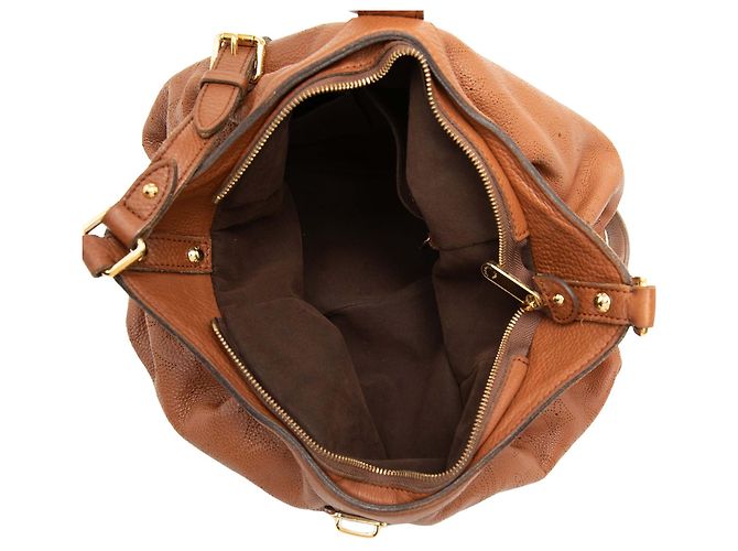 Borsa a tracolla XS Monogram Mahina in monogramma marrone Louis Vuitton - vista 4
