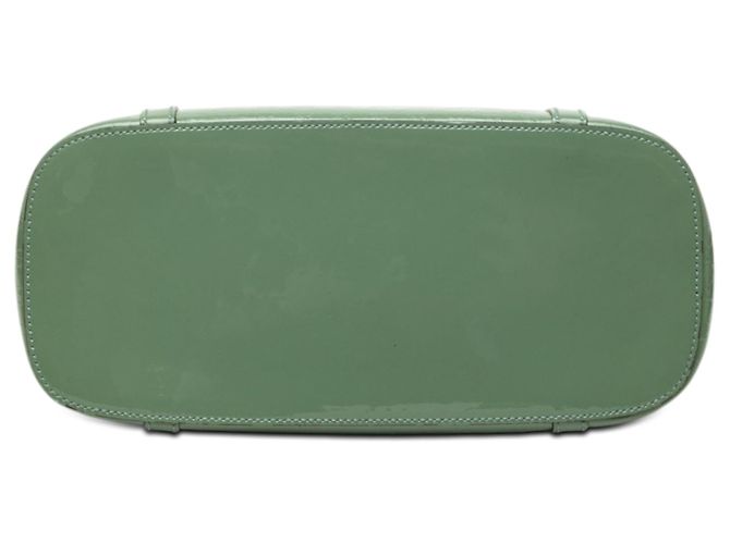 Tote Nice in microguccissima vernice verde Gucci - vista 3