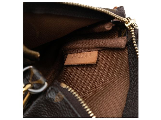 Bolsa Louis Vuitton Monogram Mini Pochette Accessoires marrom - vista 6