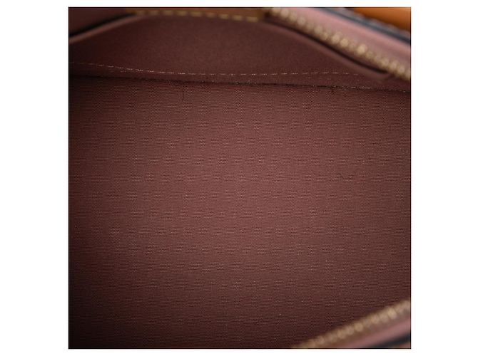 Borsa Alma BB Monogram Vernis Marrone Louis Vuitton - vista 4