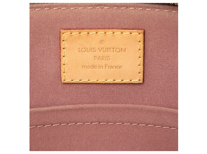 Borsa Alma BB Monogram Vernis Marrone Louis Vuitton - vista 5