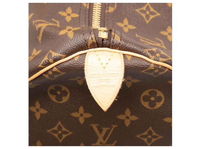 Borsa da viaggio Louis Vuitton Monogram Keepall 55 marrone - vista 4