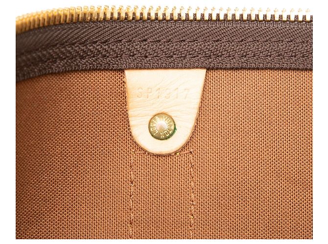 Borsa da viaggio Louis Vuitton Monogram Keepall 55 marrone - vista 6