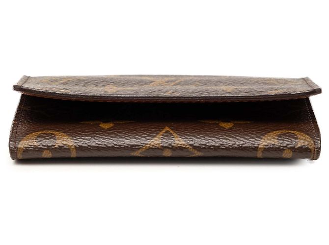 Tarjetero Louis Vuitton Monogram Envelope marrón Castaño - vista 3