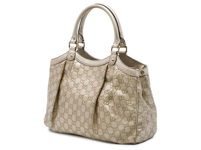 Tote Medium Guccissima Sukey in oro Gucci D'oro - vista 2