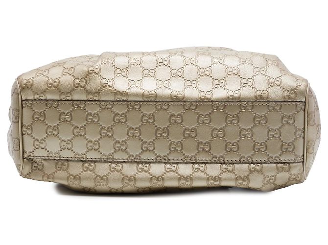 Tote Medium Guccissima Sukey in oro Gucci D'oro - vista 3