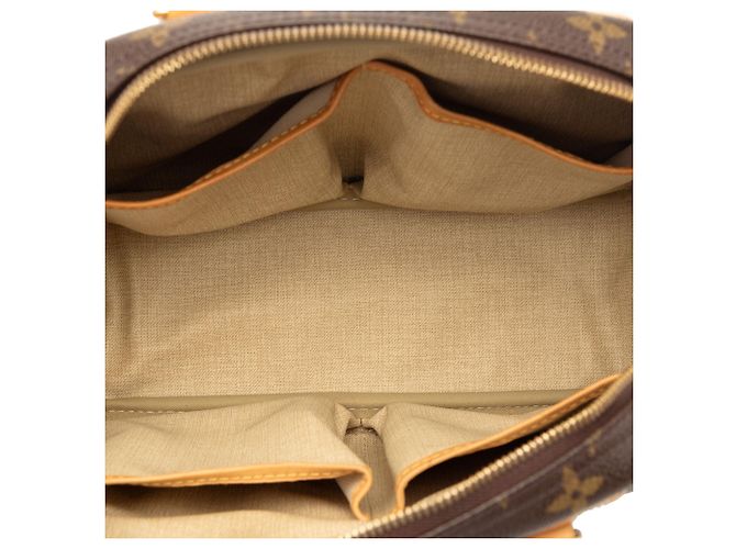 Borsa Louis Vuitton Monogram Trouville marrone - vista 4