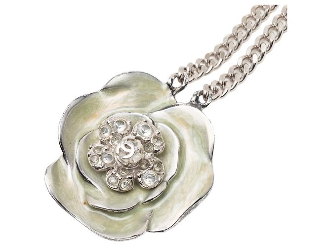 Chanel Camellia Kettengürtel versilbert - Ansicht 2