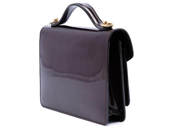 Bolso Louis Vuitton Vernis Monceau BB morado Púrpura - vista 2