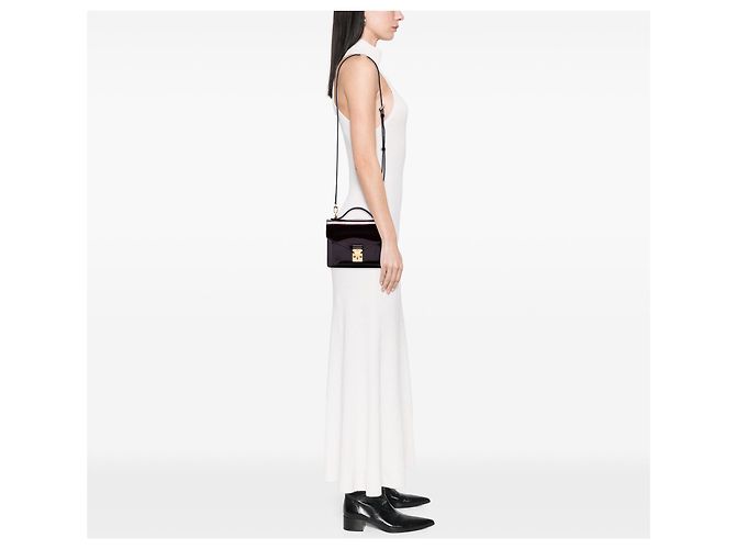 Bolso Louis Vuitton Vernis Monceau BB morado Púrpura - vista 6