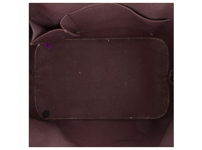 Borsa Louis Vuitton Monogram Vernis Alma GM Viola Porpora - vista 4
