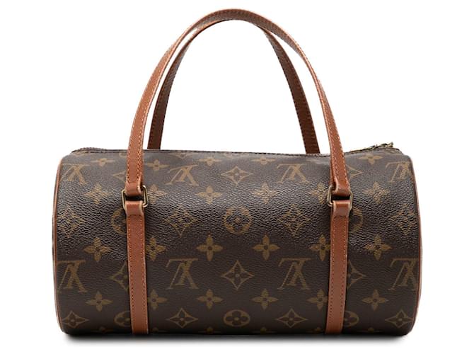 Borsa Louis Vuitton Monogram Papillon 26 marrone - vista 2