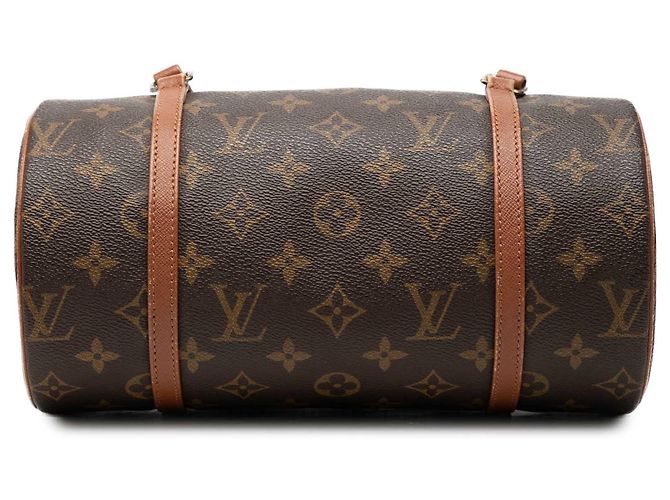 Borsa Louis Vuitton Monogram Papillon 26 marrone - vista 3