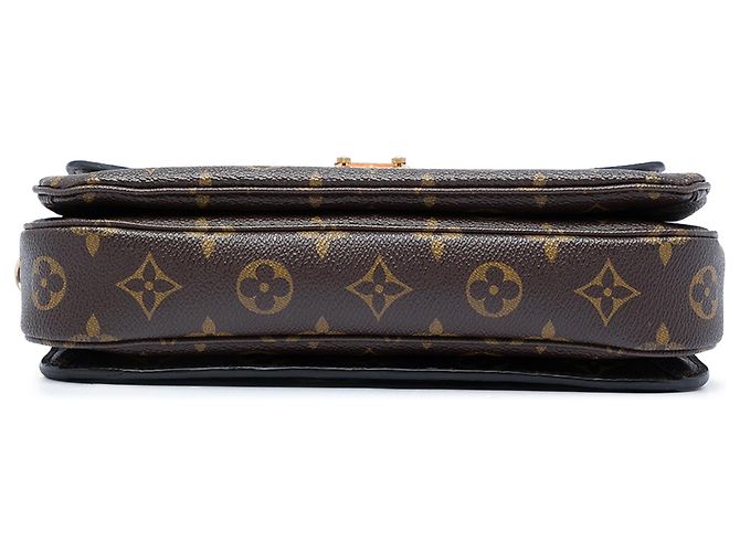 Borsa Louis Vuitton Monogram Pochette Metis marrone - vista 3