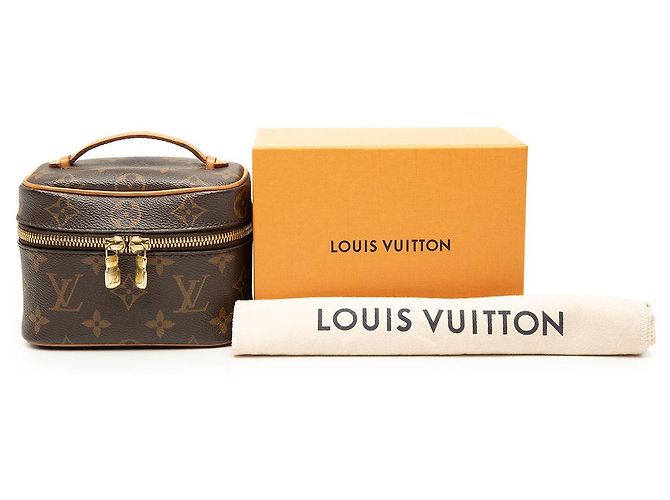 Louis Vuitton Monogram Nice Nano Vanity Case braun - Ansicht 7