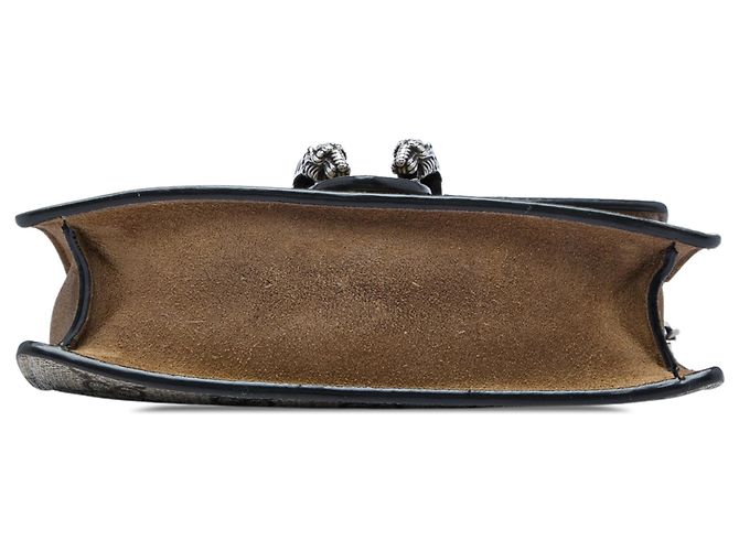 Borsa a tracolla Gucci Mini GG Supreme Dionysus beige - vista 3