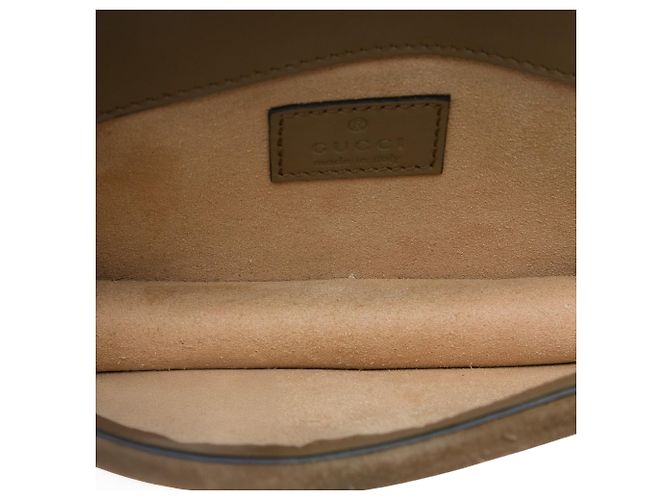 Borsa a tracolla Gucci Mini GG Supreme Dionysus beige - vista 4