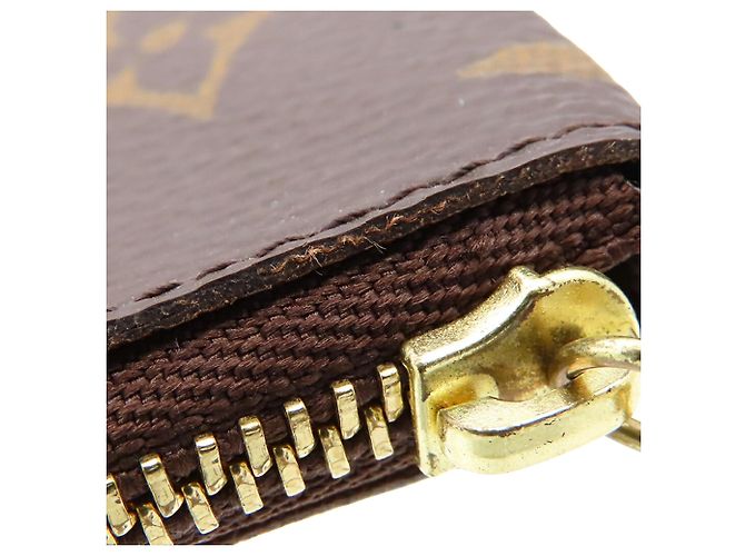 Portachiavi Louis Vuitton Monogram marrone - vista 9