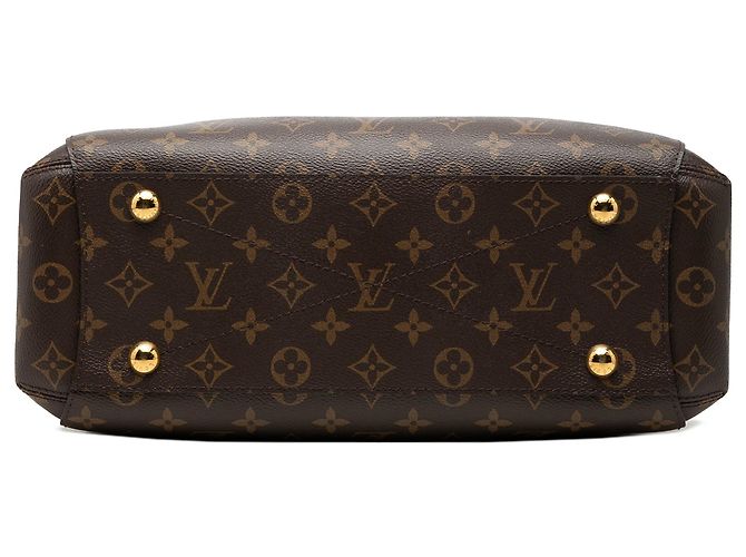 Borsa Louis Vuitton Monogram Montaigne MM marrone - vista 3