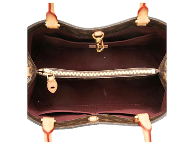 Borsa Louis Vuitton Monogram Montaigne MM marrone - vista 4