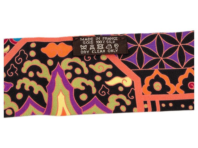 Hermès Collections Imperiales Seidentuch Twilly Orange - Ansicht 4
