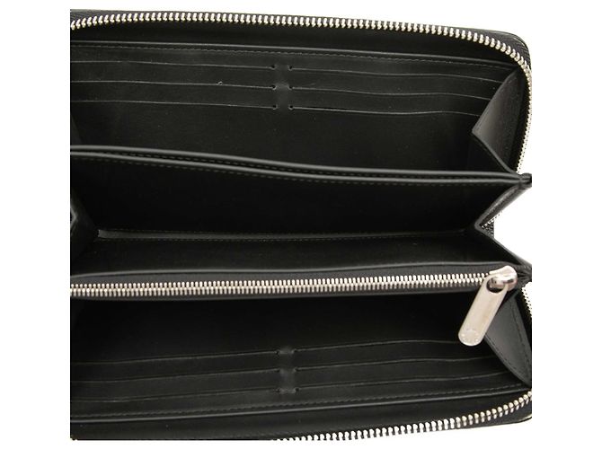 Portafoglio Zippy Monogram Mahina nero Louis Vuitton - vista 5