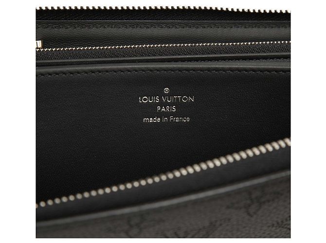 Portafoglio Zippy Monogram Mahina nero Louis Vuitton - vista 6