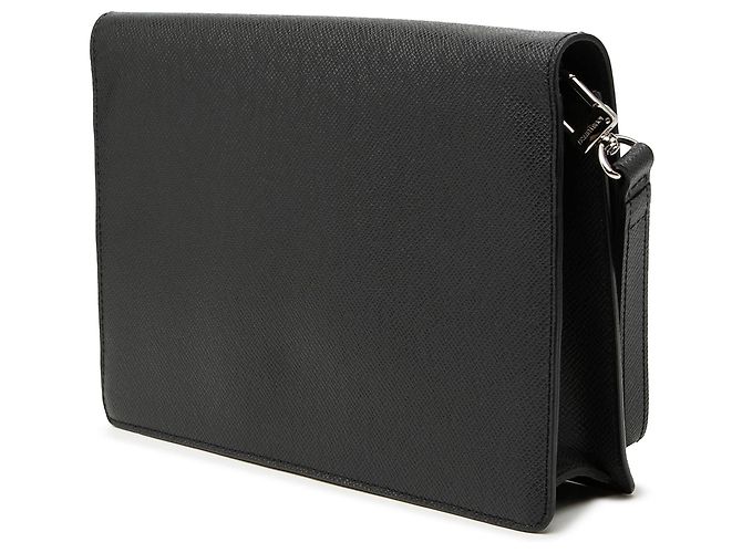 Clutch Louis Vuitton Taiga Belaia nera Nero - vista 2